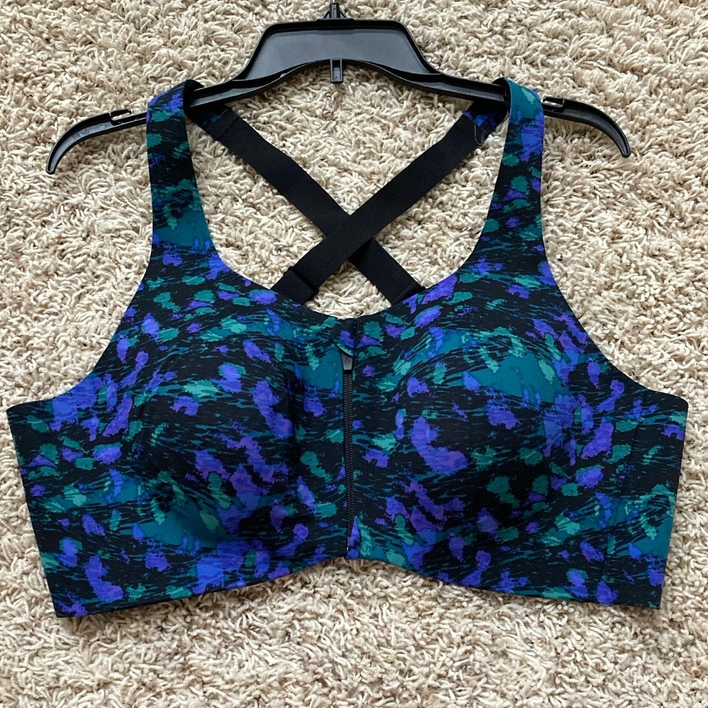 Knix Front Zip Catalyst Galactica Sports Bra - 8